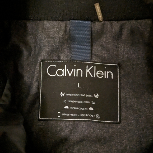 Calvin Klein Black Casual Jacket - Picture 3 of 5